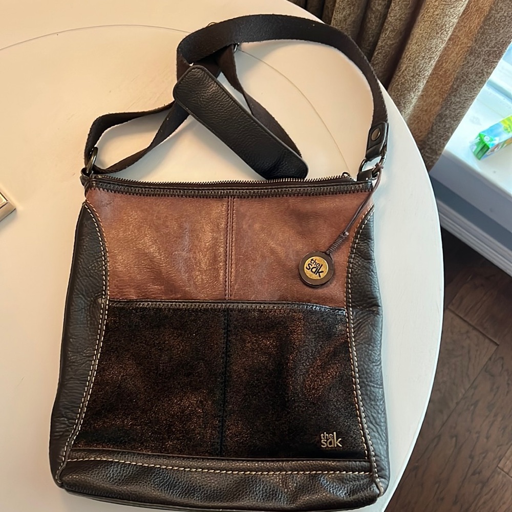 The Sak brown tones leather purse